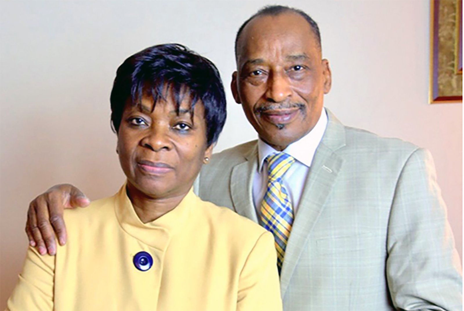 Rev. Dr. Moussa Toure and Dr. Esther Toure, lead pastors